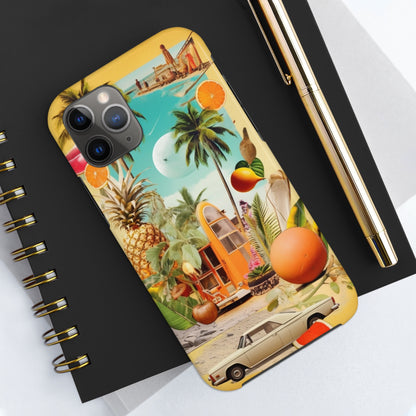 Summer Vibrations iPhone Tough Case | Embrace the Energetic Spirit of Summer with Reliable Protection