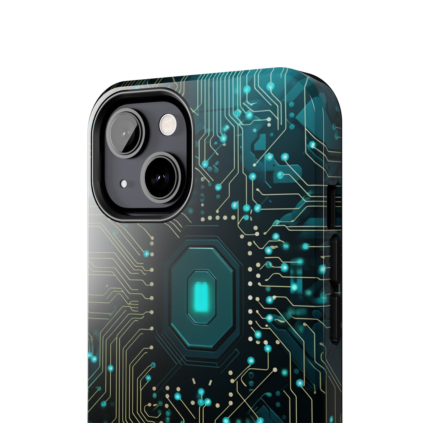 Neon Nexus: Cyberpunk Circuit Board | Futuristic Tech-Inspired iPhone Case