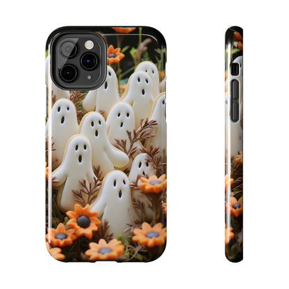 Sweet Spook: Cute Halloween Cookie Ghost | Adorable & Festive Accessory for iPhone Models 11 through 14 Pro Max