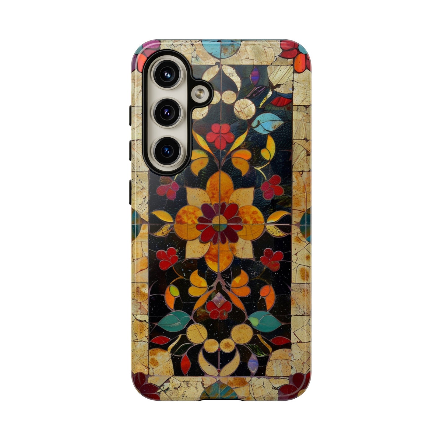 Azulejo Porcelain Vintage Tile Mediterranean Design Phone Case