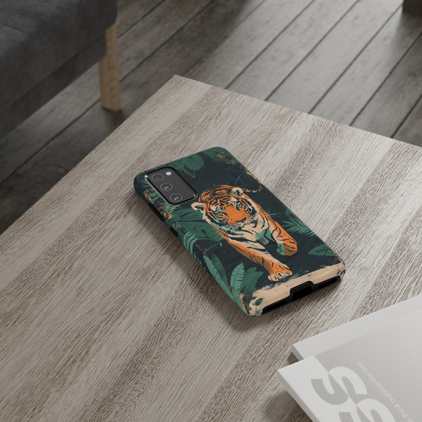 Retro Jungle Tiger Phone Case