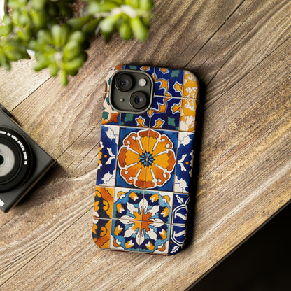 Mexican Tile iPhone Case Colorful Floral Phone Case