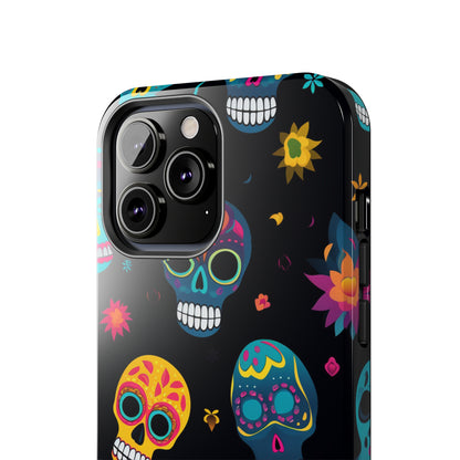 Sugar Skull iPhone Case | Day of the Dead Elegance for Apple iPhone Models