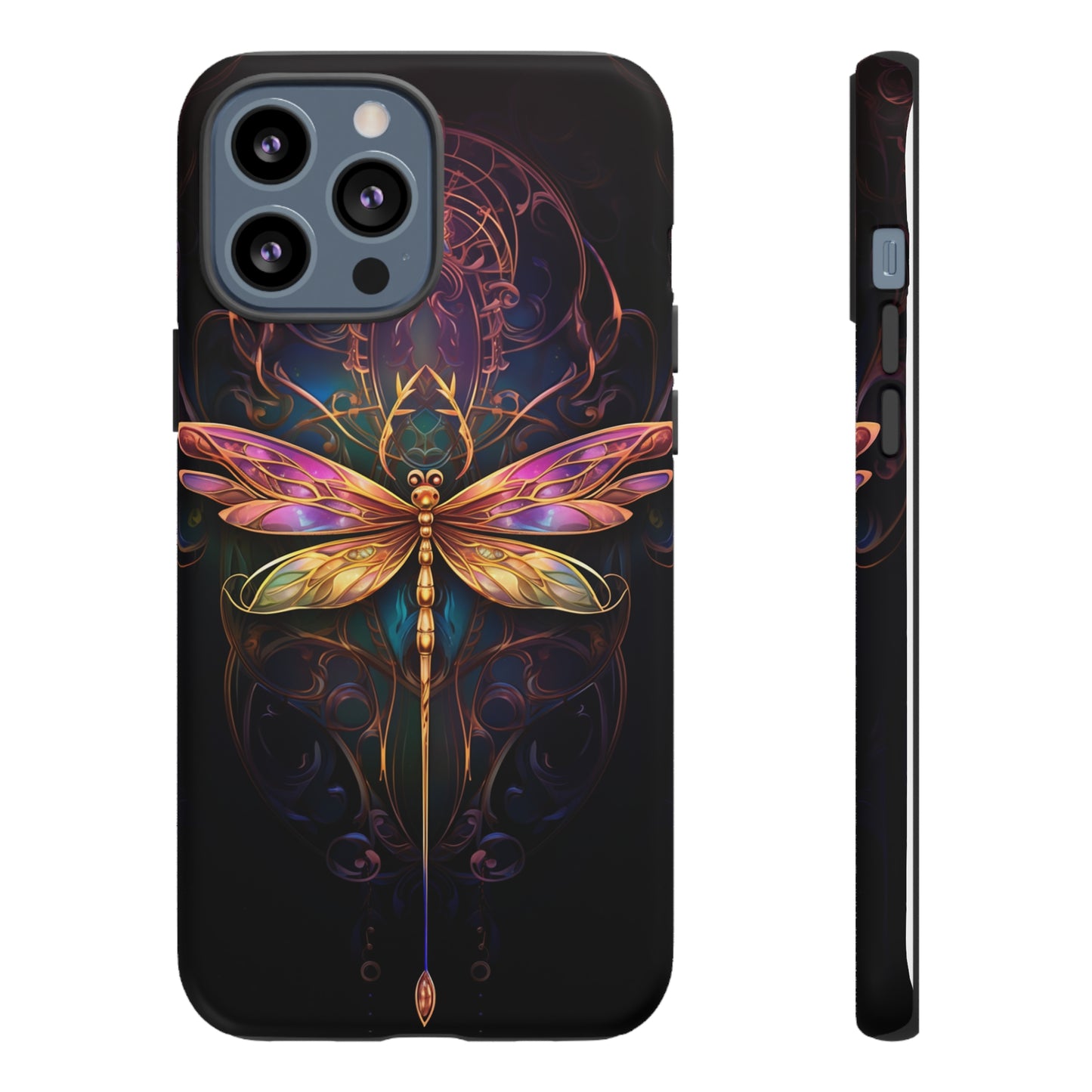 Art Nouveau Dragonfly - A Timeless Symbol of Elegance for Google Pixel, iPhone, and Samsung Cases