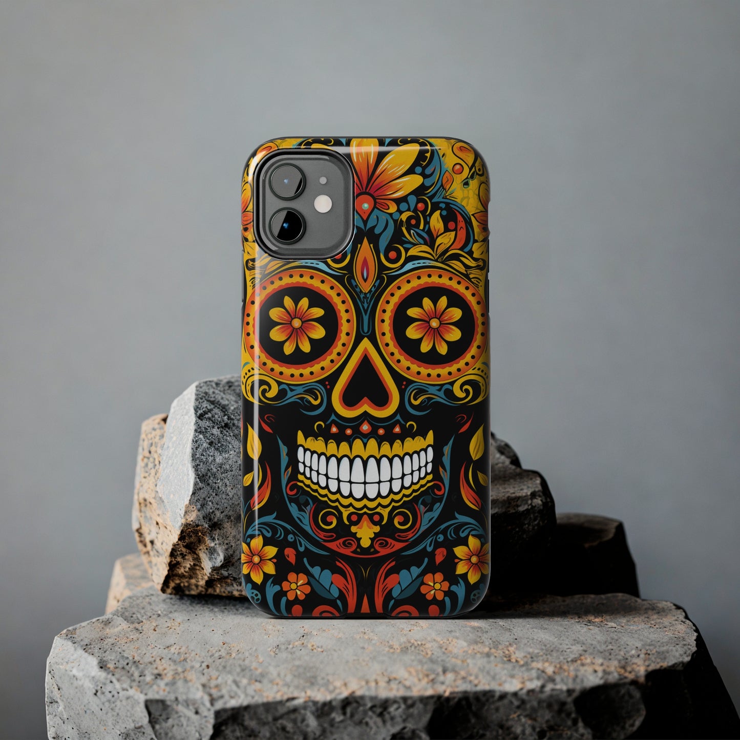 Sugar Skull iPhone Case | Dia de los Muertos Design for Apple iPhone