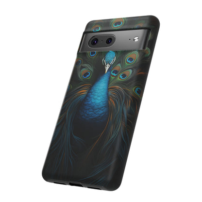 Peacock Feathers iPhone Case - A Timeless Symbol of Elegance for Google Pixel, iPhone, and Samsung Cases