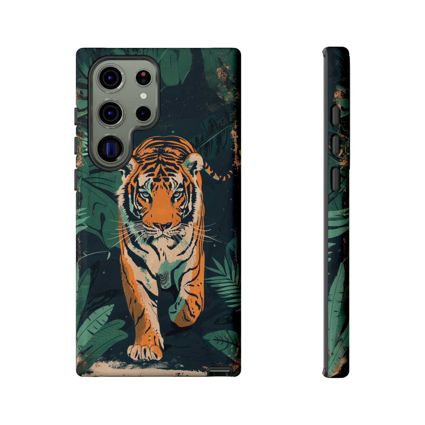 Retro Jungle Tiger Phone Case