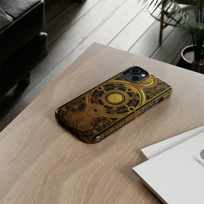 Gold Mandala Phone Case