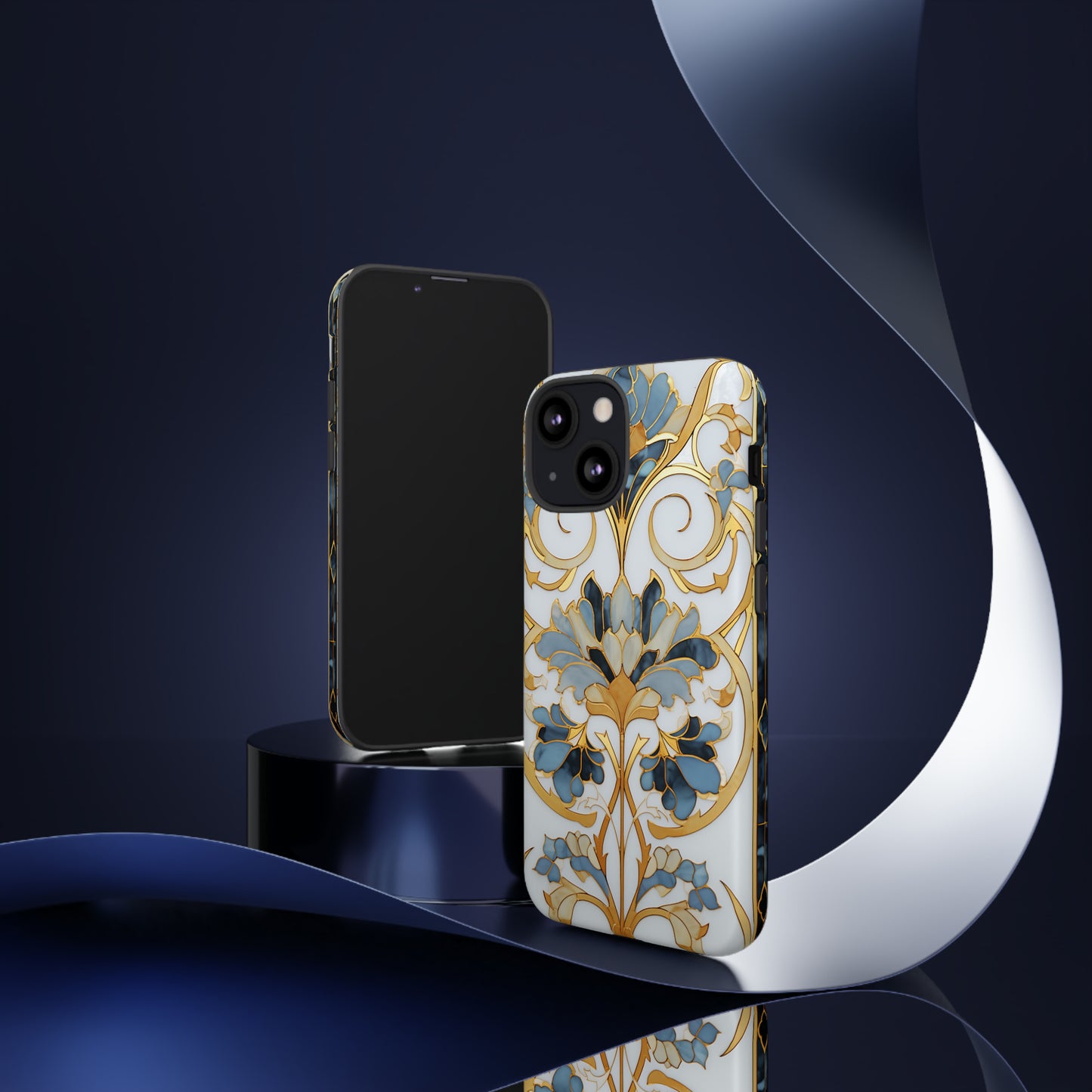 Golden Era Elegance: Art Deco Phone Case