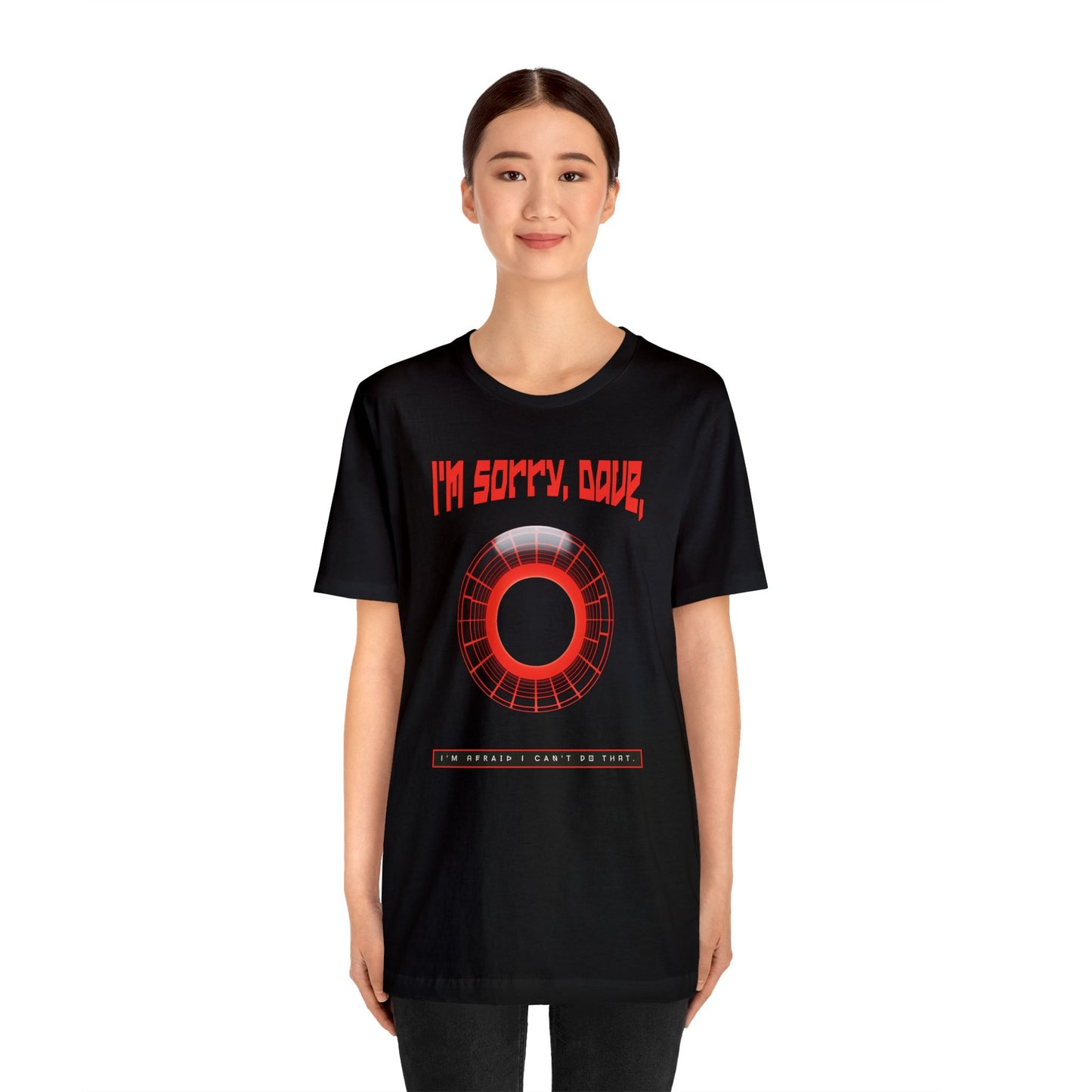 2001: A Space Odyssey Quote Tee - Classic Sci Fi Unisex Cotton Shirt with Iconic AI Line t-Shirt