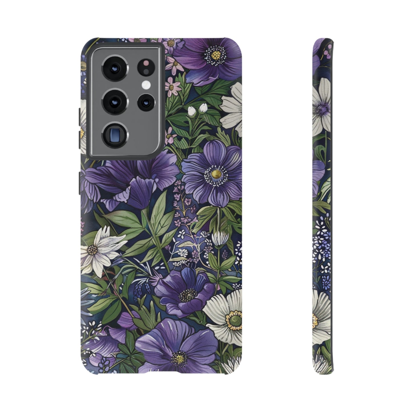 Floral Sage Purple Wildflower Phone Case