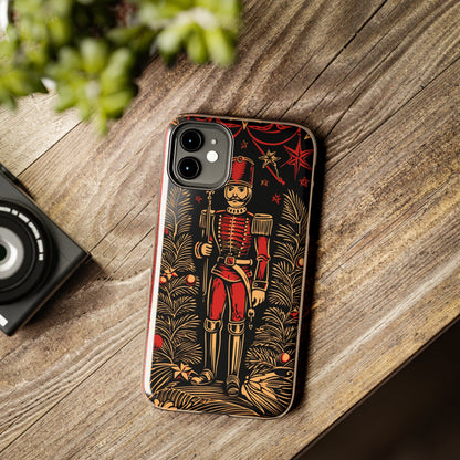 Guardian of Yuletides Past: Vintage Christmas Toy Soldier | Tough iPhone Case