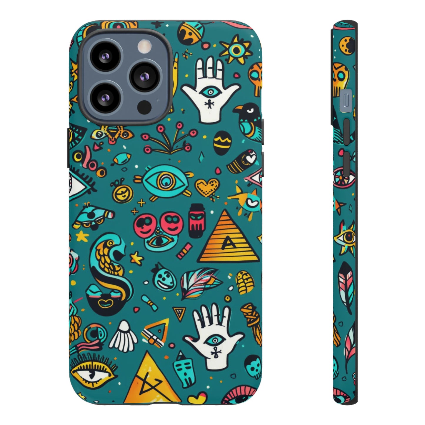 UFOs and Ancient Egypt Talisman Collage Phone Case