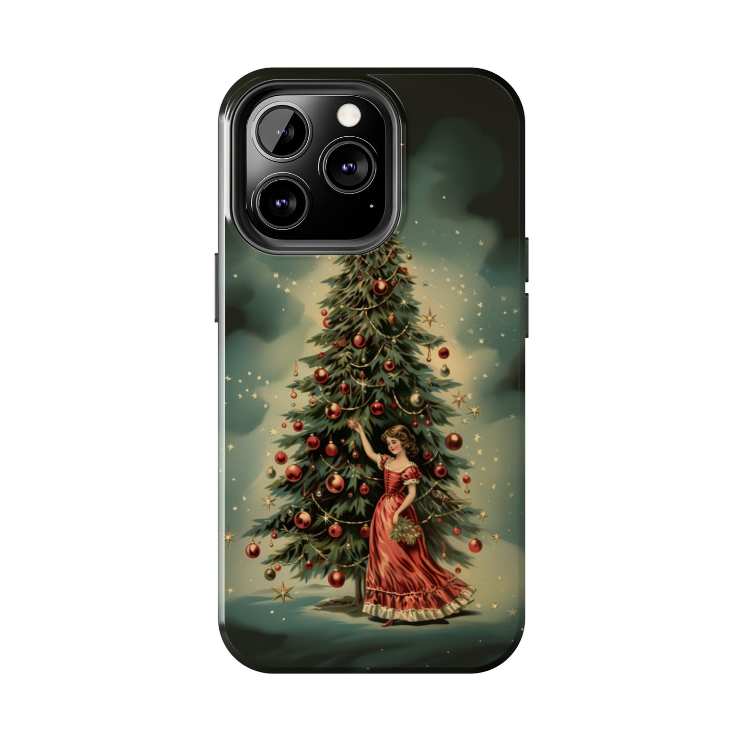 Vintage Christmas Charm Case for iPhone