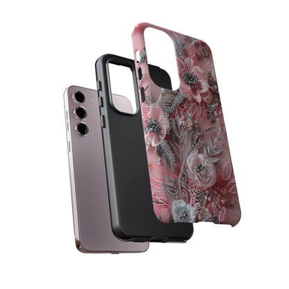 Coquette Aesthetic Floral Art Phone Case