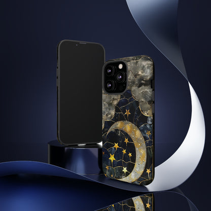 Celestial Season Stars and Moon Phone Case