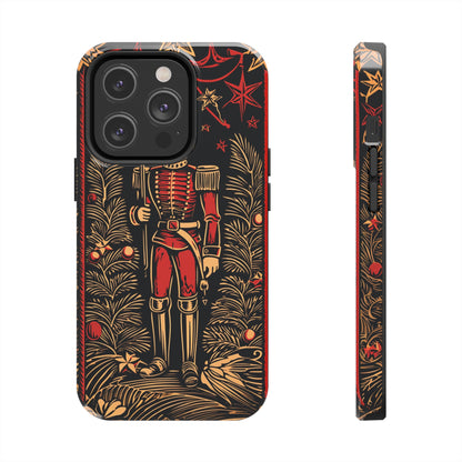 Guardian of Yuletides Past: Vintage Christmas Toy Soldier | Tough iPhone Case