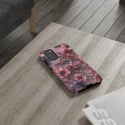 Coquette Aesthetic Floral Art Phone Case