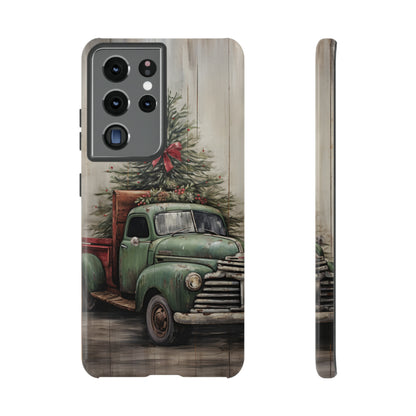 Christmas Pickup Truck Phone Case for iPhone