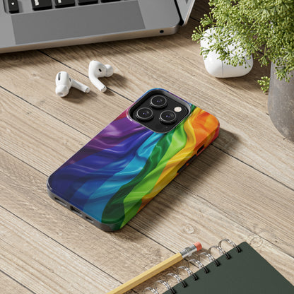 Gay Pride Rainbow Flag iPhone Case | Embrace Love, Equality, and LGBTQ+ Pride