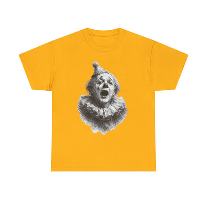 Classic opera clown graphic tee inspired by traditional Italian theater