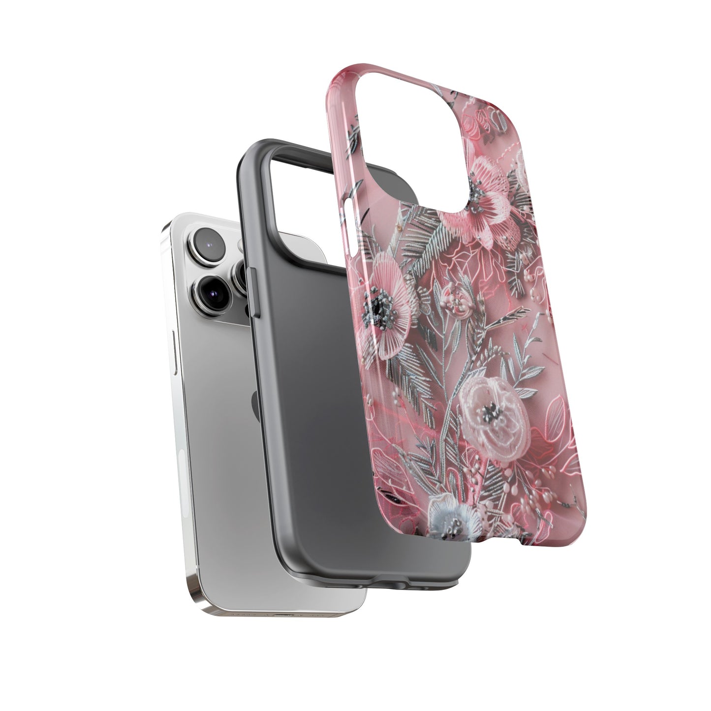 Coquette Aesthetic Floral Art Phone Case