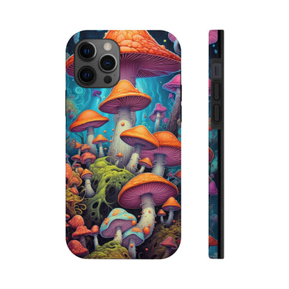 Psychedelic Magic Mushrooms Phone Case for iPhone | Embrace the Enchanting Trippy Vibes with Reliable Protection