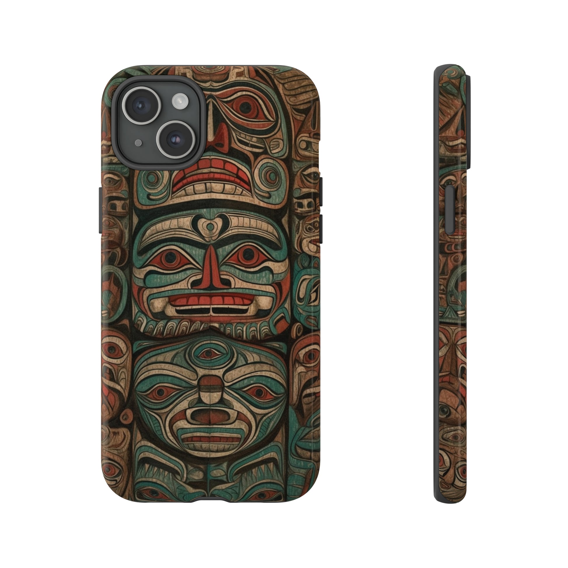 Northwest Tribal Totem design case for iPhone 14
