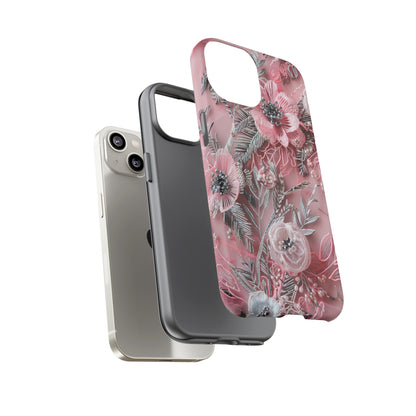 Coquette Aesthetic Floral Art Phone Case