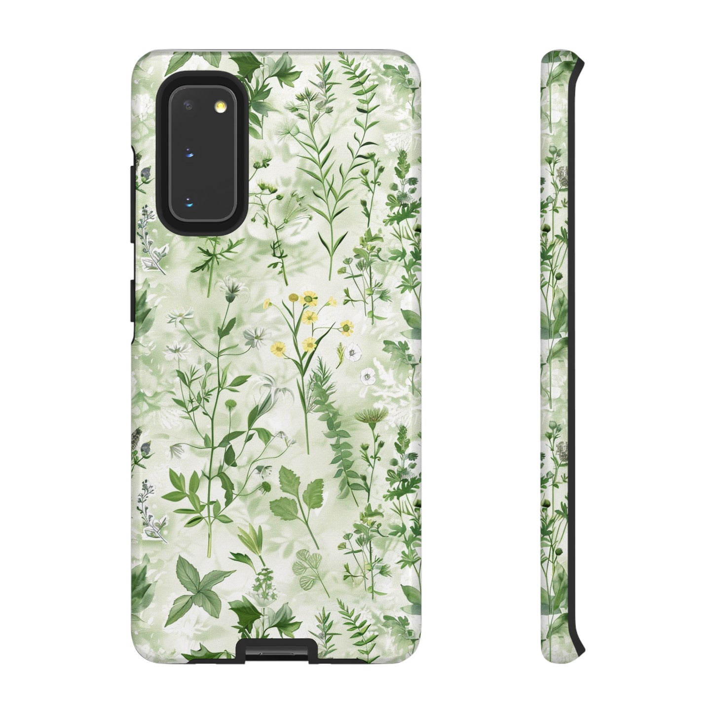 Floral Sage Green Wildflower Phone Case