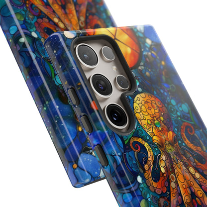 Octopus Stained Glass Undersea Magic Phone Case