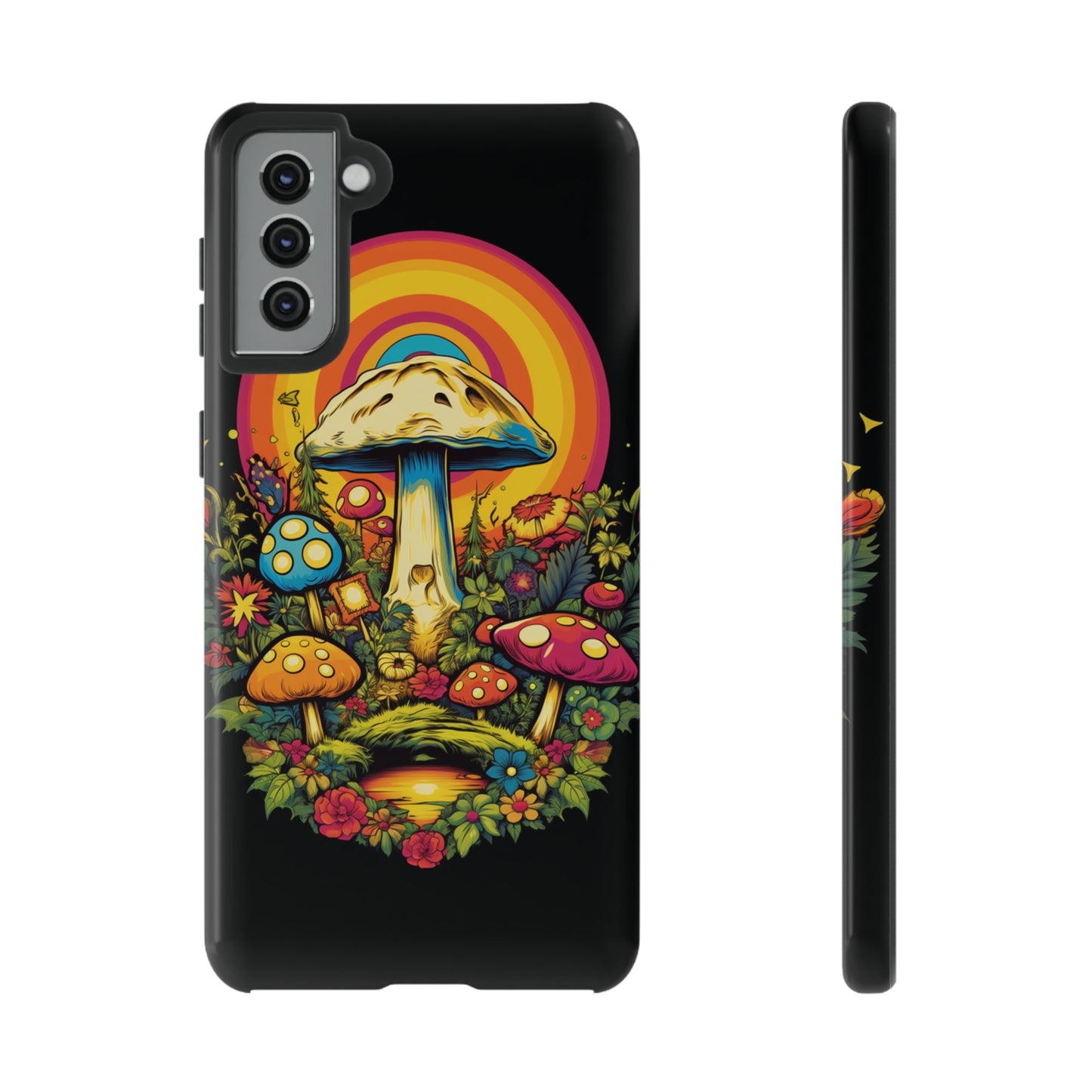 Psychedelic Art Mushroom Phone Case