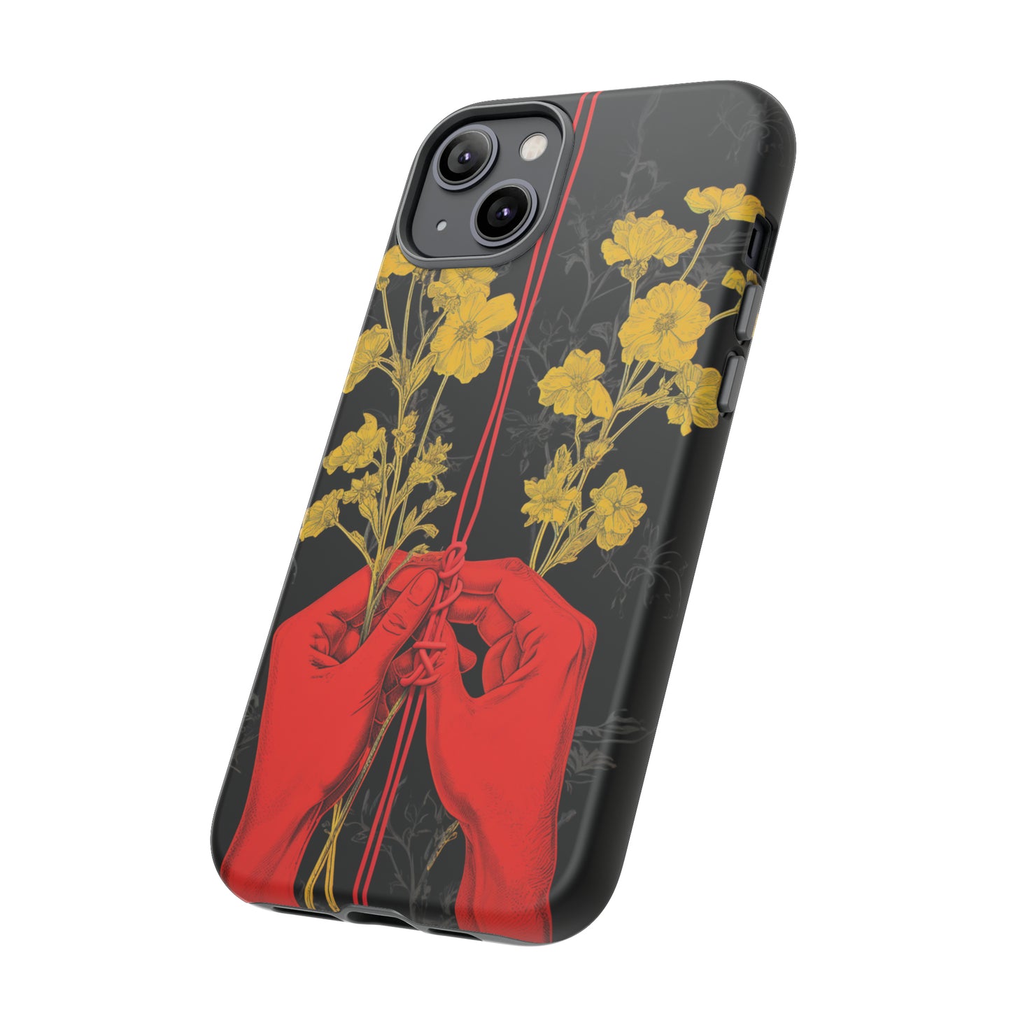 We Are All Connected Floral Phone Case