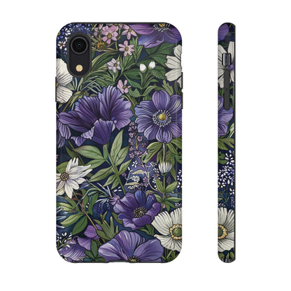 Floral Sage Purple Wildflower Phone Case