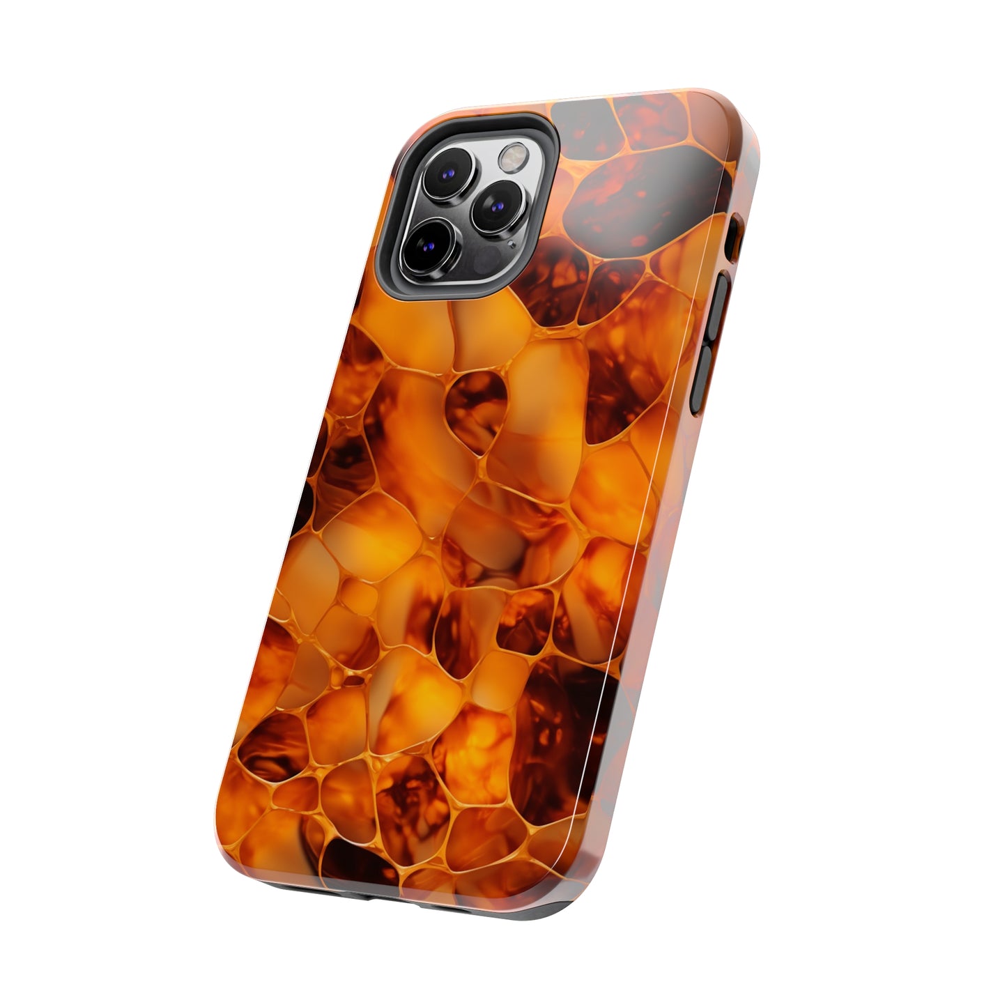 Classic Tortoise Shell Pattern on iPhone Case