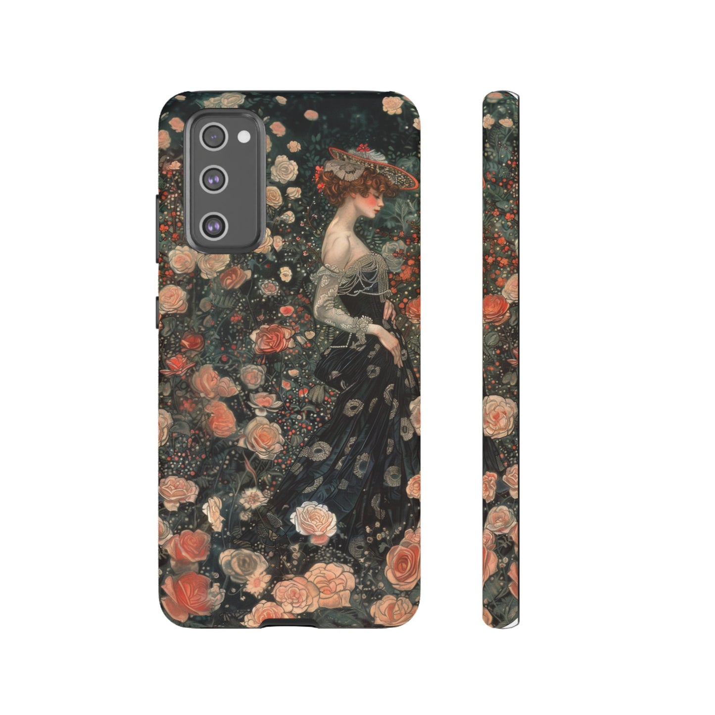 Art Nouveau French Floral Beauty Painting Phone Case