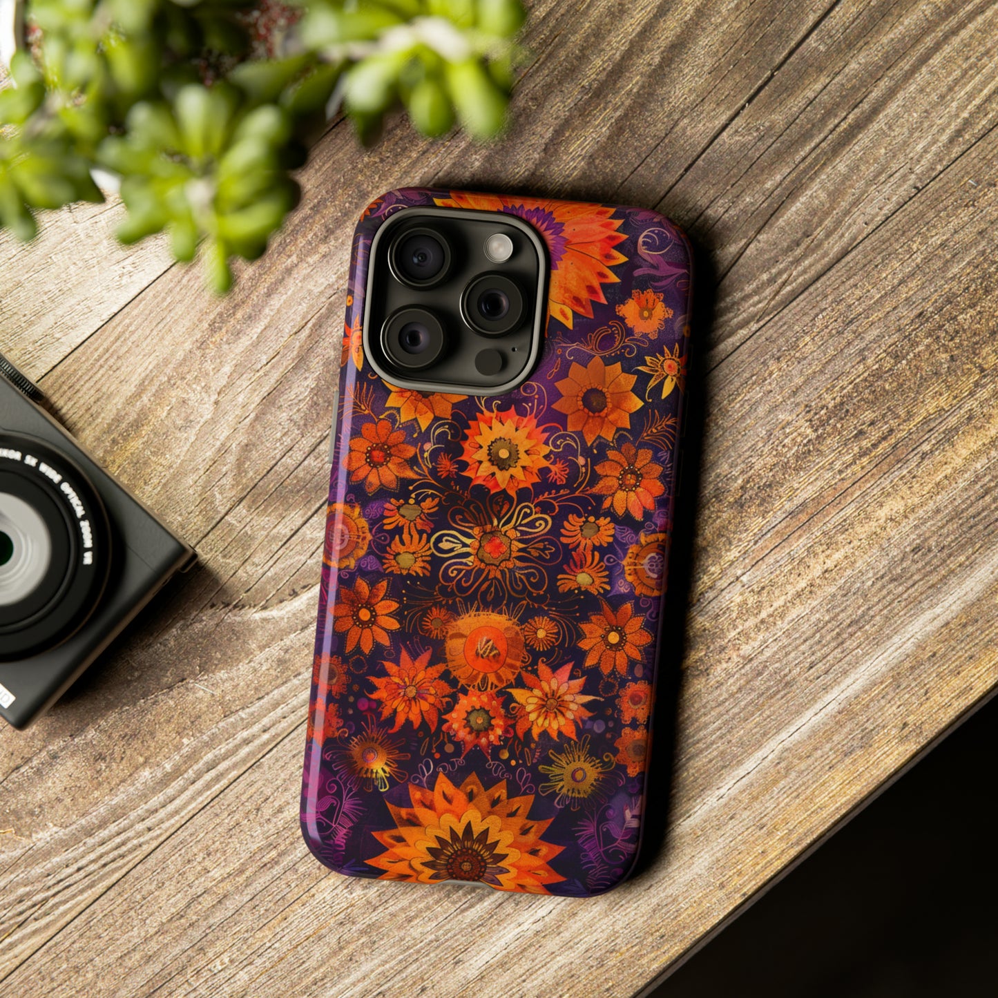 Floral Mosaic Phone Case