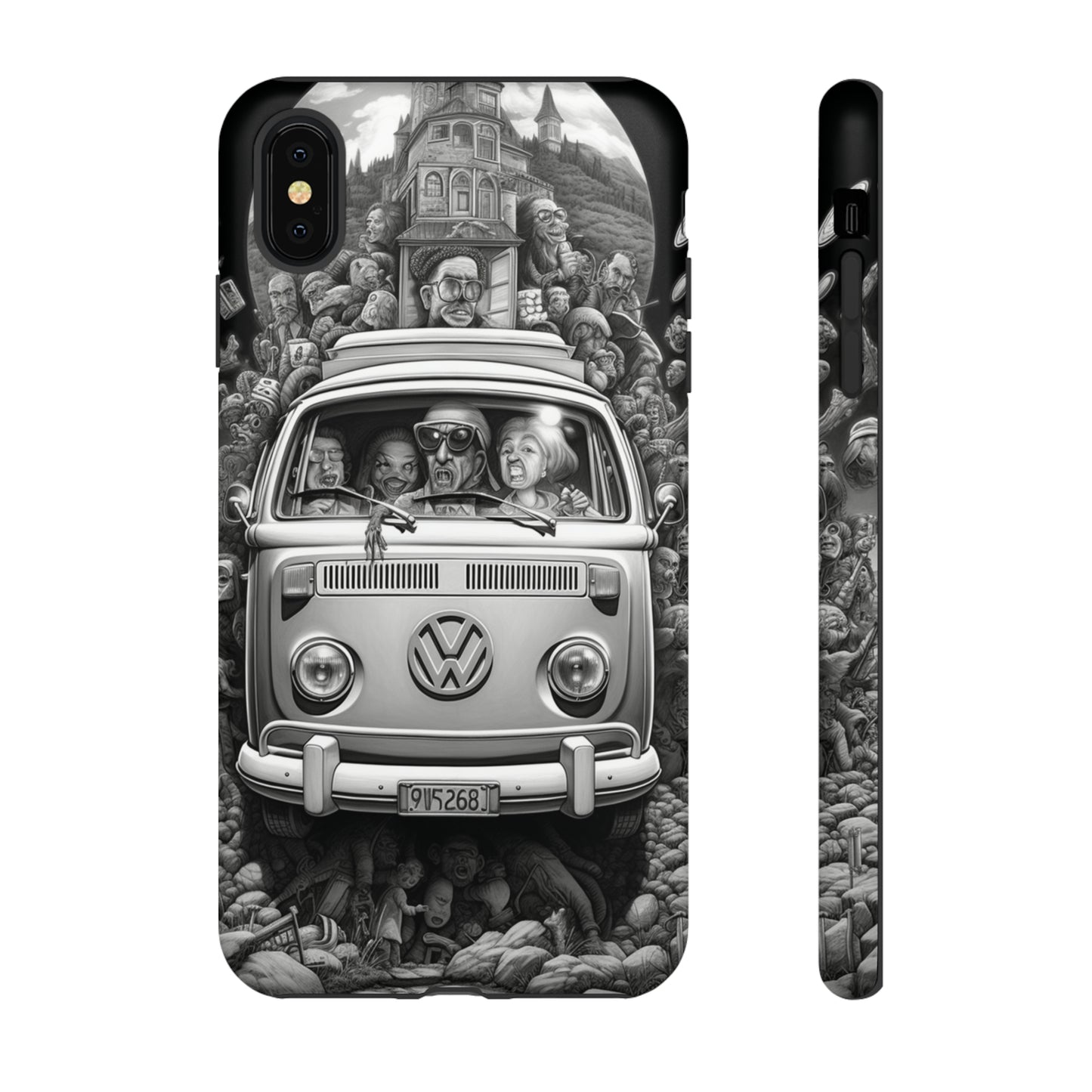 Vintage VW Camper Van iPhone Case