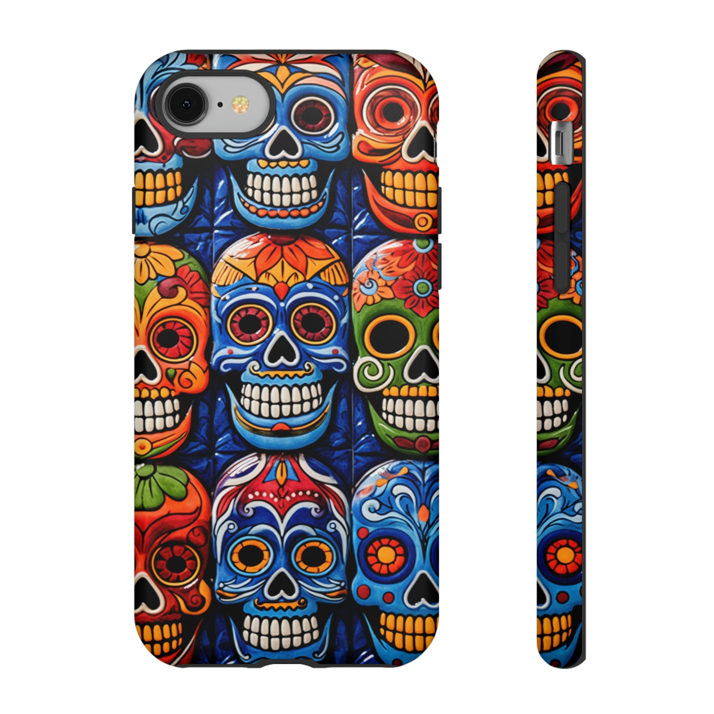 Day of the Dead Mexican Talavera Tile