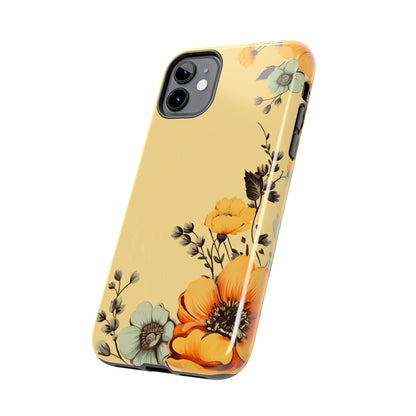 Classic Vintage Floral Case for iPhones – Timeless Elegance & Protection