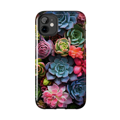 Succulent Desert Cactus Floral iPhone Case | Embrace the Beauty of Arid Elegance