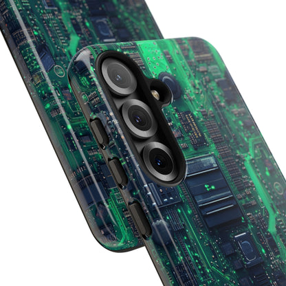Cyberpunk Circuitboard Tough Case
