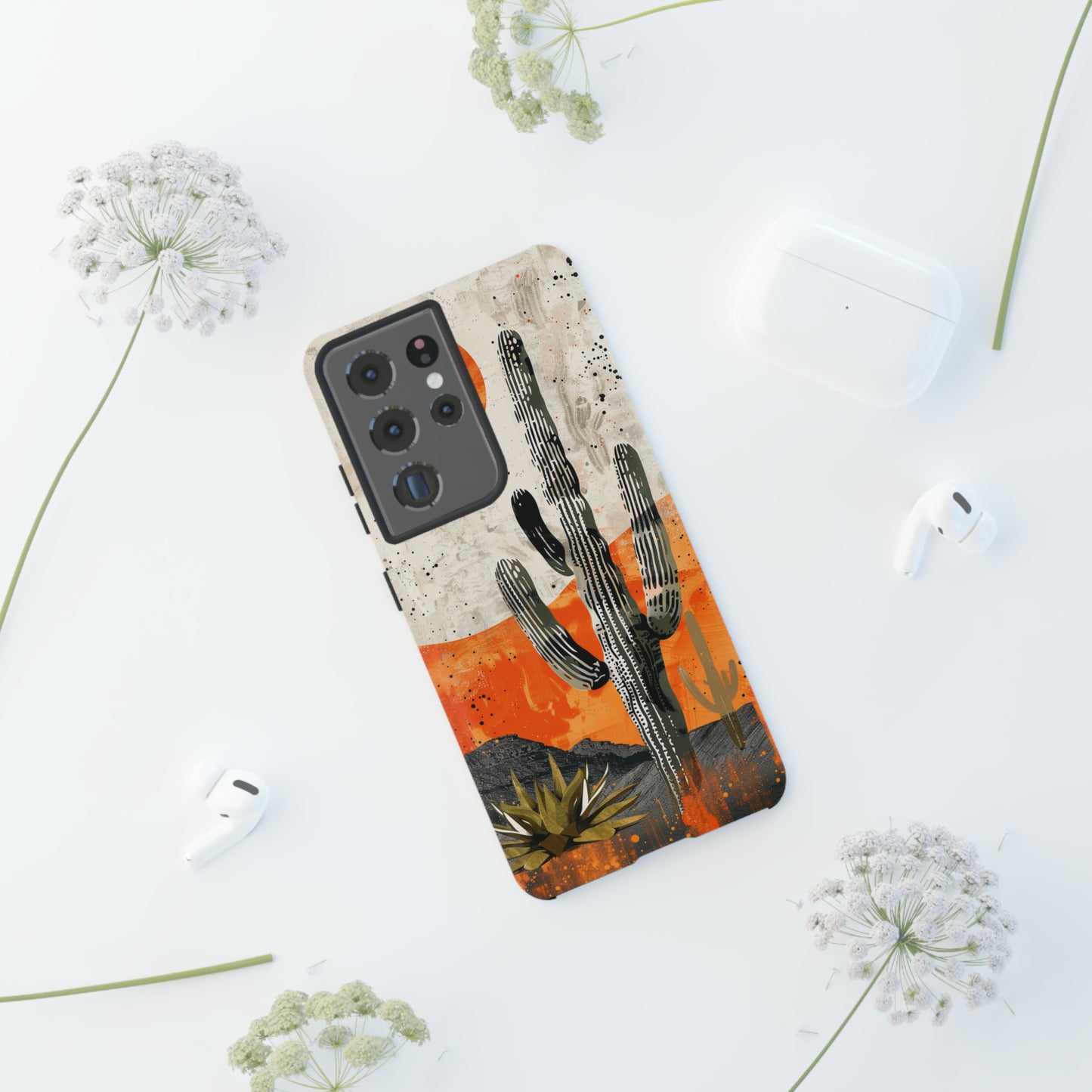 Desert Cactus Western iPhone Case