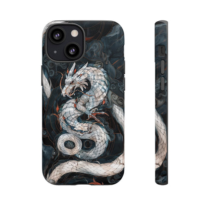 Year of the Dragon Stained Glass Illusion Phone Case