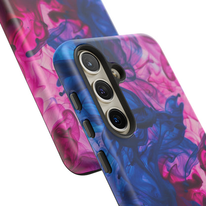 Magenta and Blue Color Explosion Phone Case