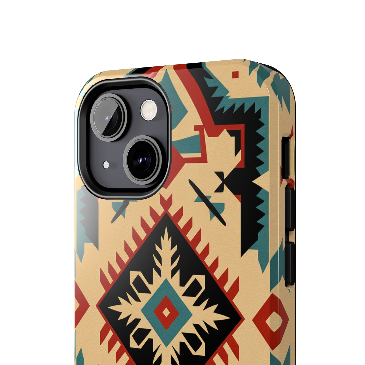 Native American Santa Fe Style Abstract iPhone Case