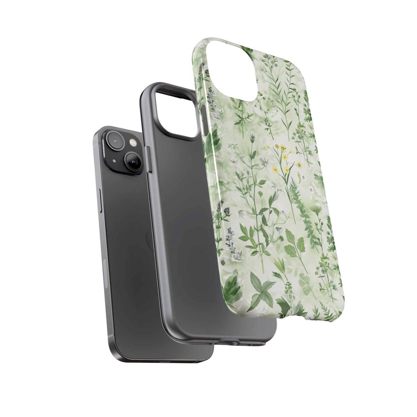 Floral Sage Green Wildflower Phone Case