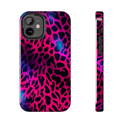 Wild Child: Trippy Leopard Spots Mystique | Dynamic iPhone Case