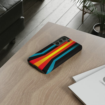 Retro Lines 1980s Flashback Phone Case