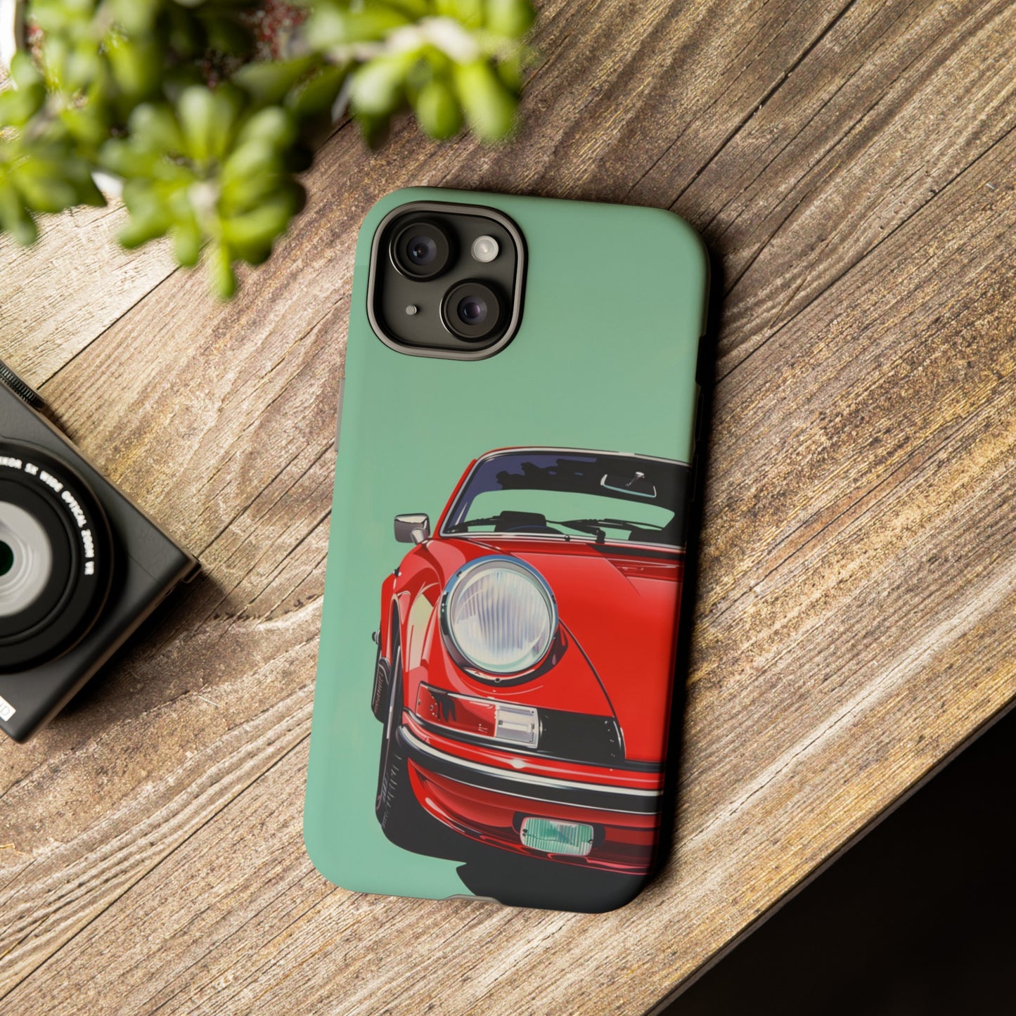 Classic Car Lover Porsche 911 Car Art Phone Case